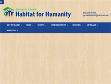 Tablet Screenshot of gc-habitat.org